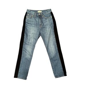Madewell Perfect Vintage Jeans with Velvet Piping